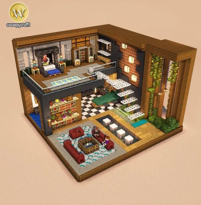 minecraft interior road map